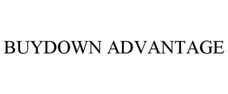 BUYDOWN ADVANTAGE