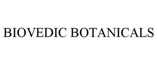 BIOVEDIC BOTANICALS