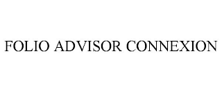 FOLIO ADVISOR CONNEXION