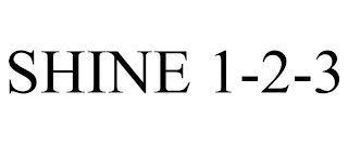 SHINE 1-2-3