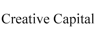 CREATIVE CAPITAL