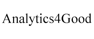 ANALYTICS4GOOD