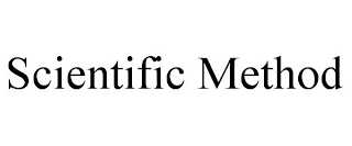 SCIENTIFIC METHOD