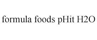 FORMULA FOODS PHIT H2O