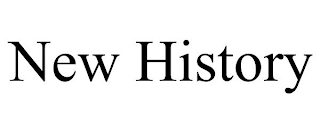 NEW HISTORY