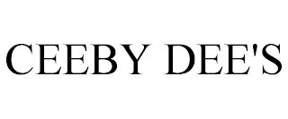 CEEBY DEE'S