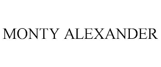MONTY ALEXANDER