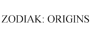 ZODIAK: ORIGINS