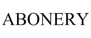 ABONERY