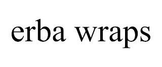 ERBA WRAPS