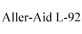 ALLER-AID L-92