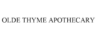 OLDE THYME APOTHECARY