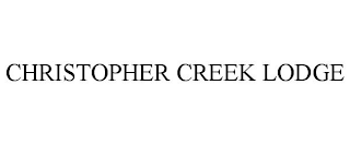 CHRISTOPHER CREEK LODGE