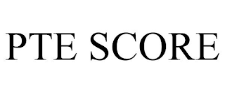 PTE SCORE