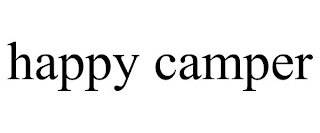 HAPPY CAMPER