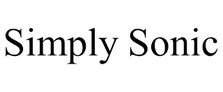 SIMPLY SONIC