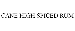 CANE HIGH SPICED RUM