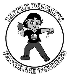 LITTLE TOMMY'S FAVORITE T-SHIRTS