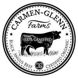 CARMEN-GLENN FARMS 100% GRASS FED BLACKANGUS BEEF CG CERTIFIED ORGANIC