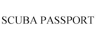 SCUBA PASSPORT