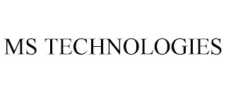 MS TECHNOLOGIES