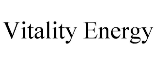 VITALITY ENERGY