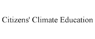 CITIZENS' CLIMATE EDUCATION