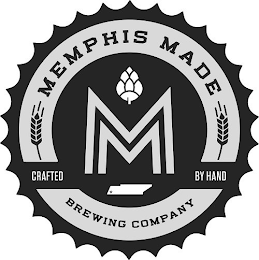 M MEMPHIS MADE BREWING COMPANY CRAFTED BY HAND