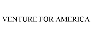 VENTURE FOR AMERICA