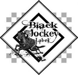 BLACK JOCKEY LABEL