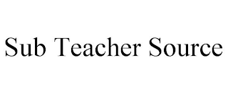 SUB TEACHER SOURCE