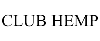CLUB HEMP