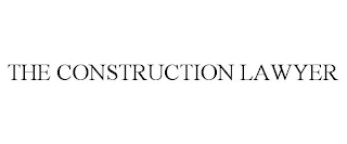THE CONSTRUCTION LAWYER