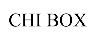 CHI BOX