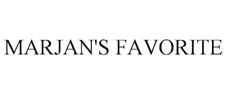 MARJAN'S FAVORITE