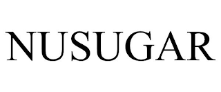 NUSUGAR
