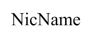 NICNAME