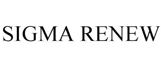 SIGMA RENEW