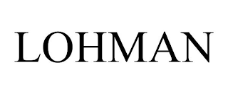 LOHMAN