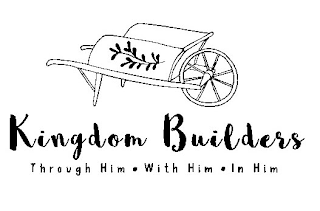 KINGDOM BUILDERS THROUGH HIM WITH HIM IN HIM