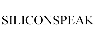 SILICONSPEAK