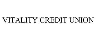 VITALITY CREDIT UNION