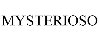 MYSTERIOSO