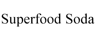SUPERFOOD SODA