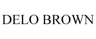 DELO BROWN