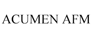 ACUMEN AFM