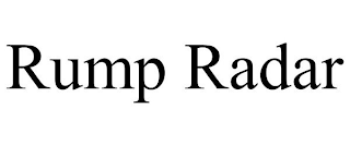 RUMP RADAR