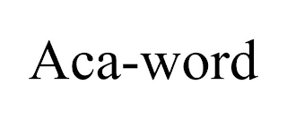 ACA-WORD