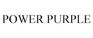 POWER PURPLE