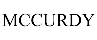 MCCURDY